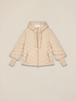 Piumino lightweight con cappuccio e polsini image number 3
