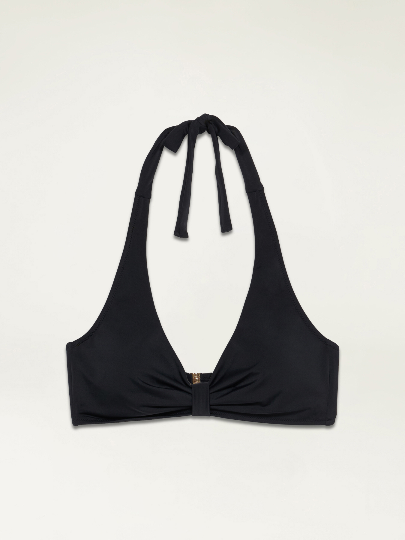 Bikini top with front knot image number 3