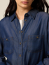 Tencel-Hemd in Denim-Optik image number 2