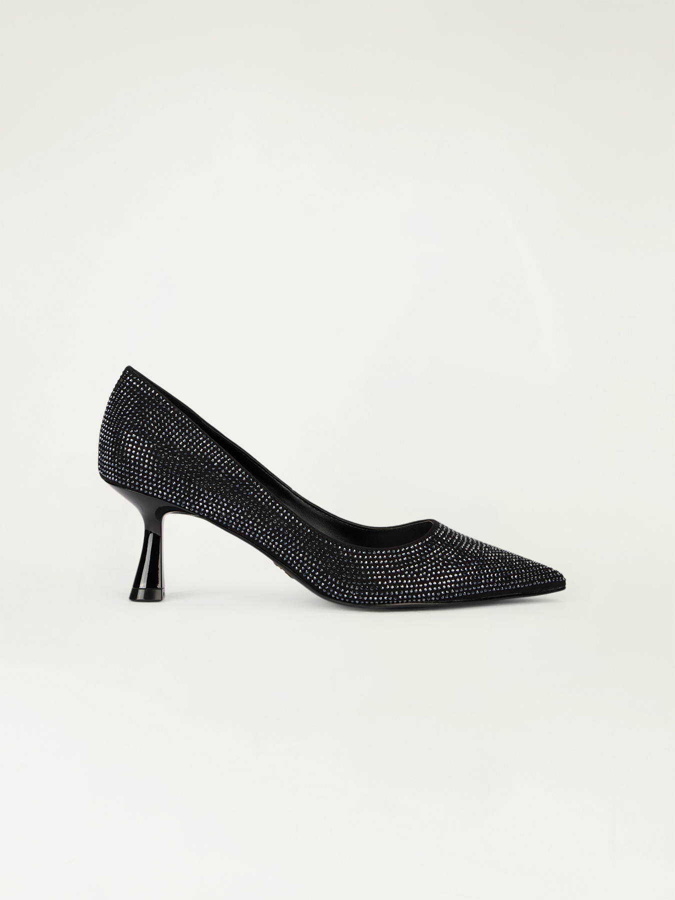 Kitten heels with micro crystals image number 2