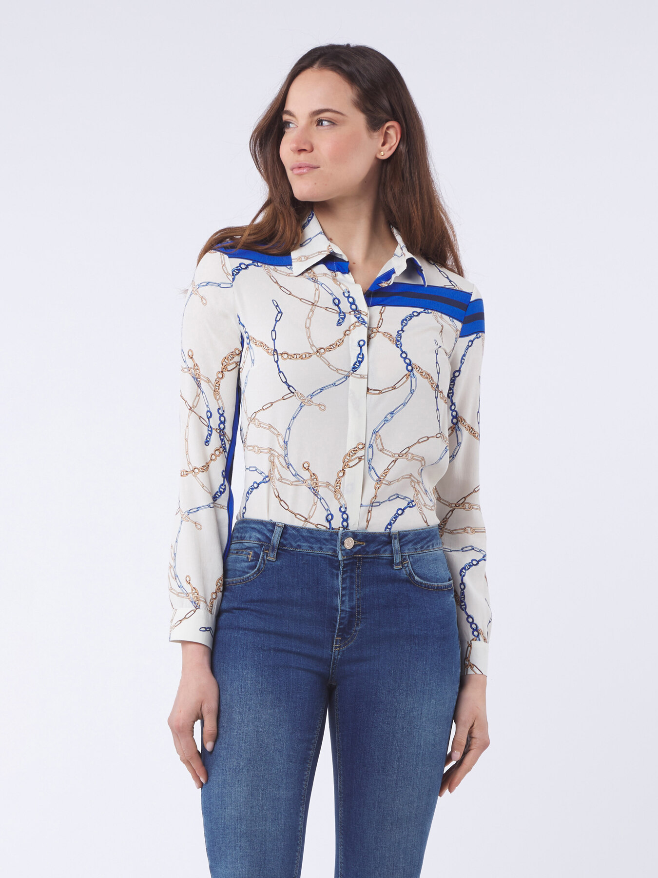 Camicia fantasia foulard image number 0