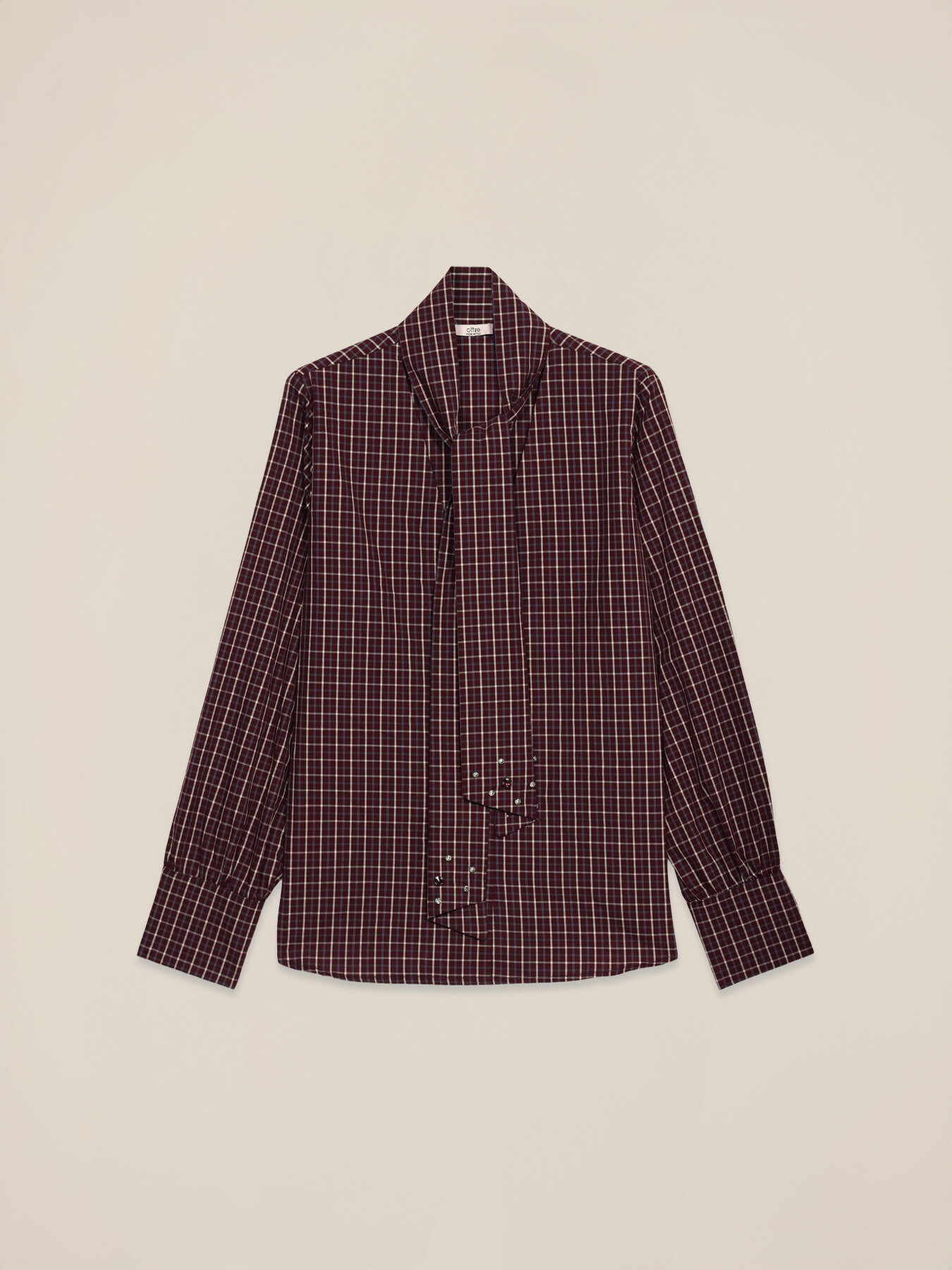 Cotton shirt with bow and cufflinks image number 4