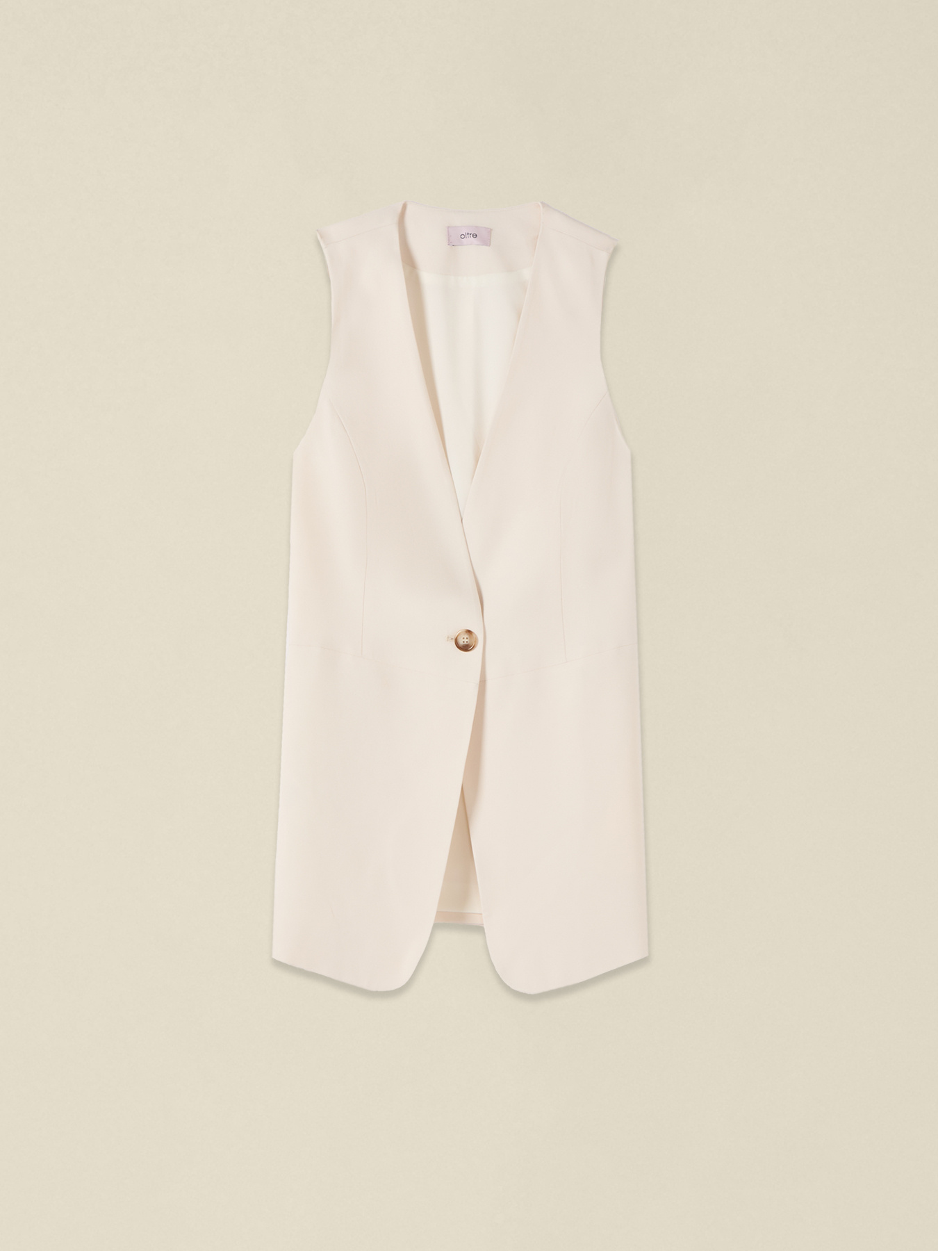 Gilet tailleur m&eacute;lange viscose image number 3