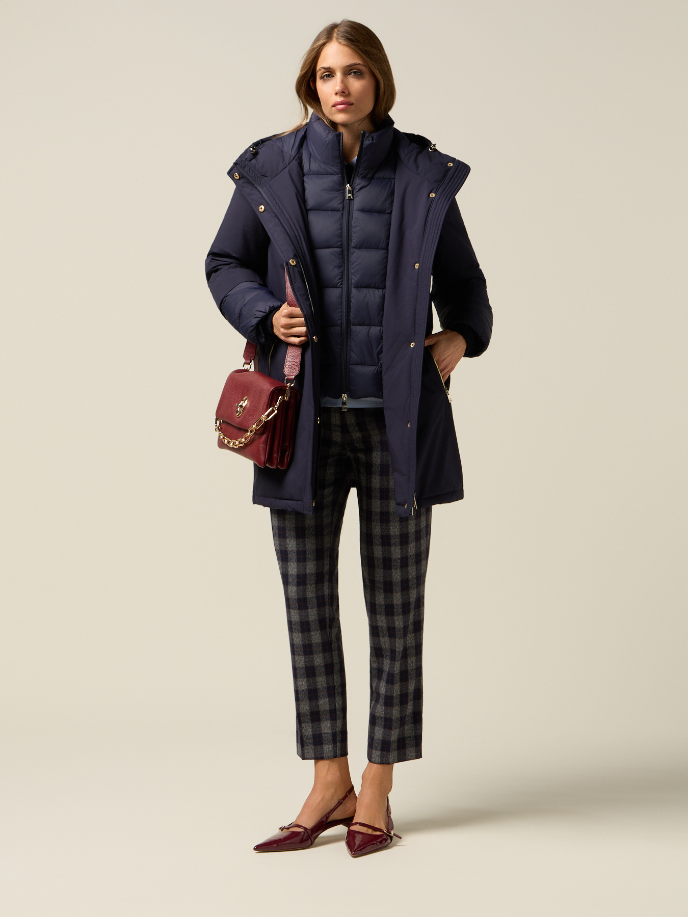 Parka combinat image number 0