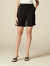 Linen blend Bermuda shorts image number 3