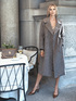 M&eacute;lange double-breasted wool-blend coat image number 0