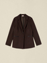 Blazer din jerseu scuba image number 3