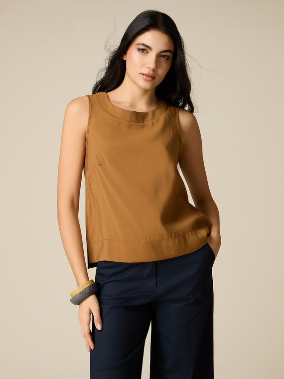 Viscose blend top