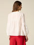 Cotton silk blouse with embroidery image number 2