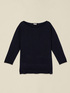 Lurex sweater with boat neckline image number 3