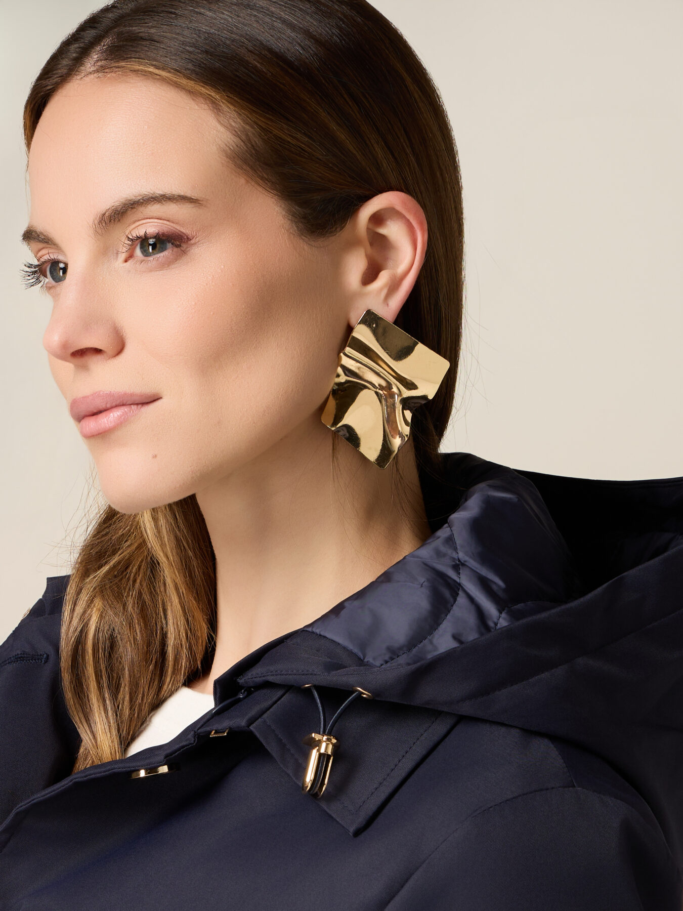 Padded midi trench coat image number 2