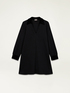 Dress with velvet details image number 4