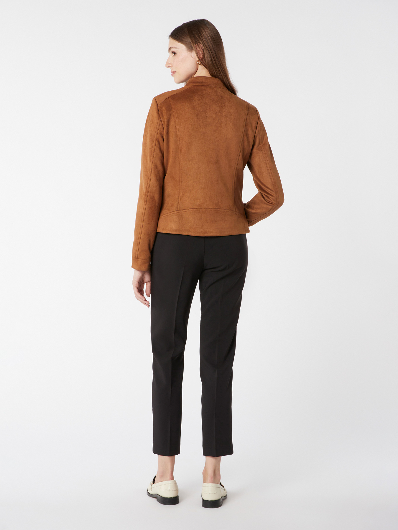 Suede-effect jacket image number 1