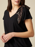 Bluse mit Schleife in Animalier-Optik image number 2