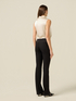 Flare pants in milano stitch image number 1