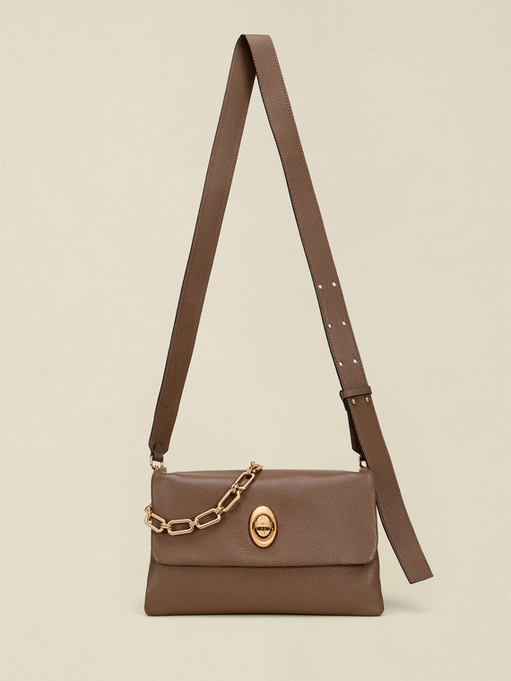 Borsa messenger Ophelia in vera pelle