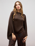 Satinbluse mit weiten &Auml;rmeln image number 0