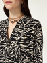 Viscose animal print blouse image number 3