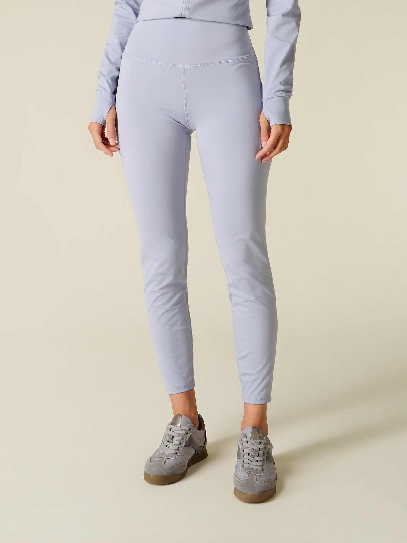 Leggings sportivi in tessuto tecnico image number 3