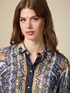 Patterned viscose shirt image number 2