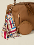 Shoulder bag with scarf, chain and mini pouch image number 2