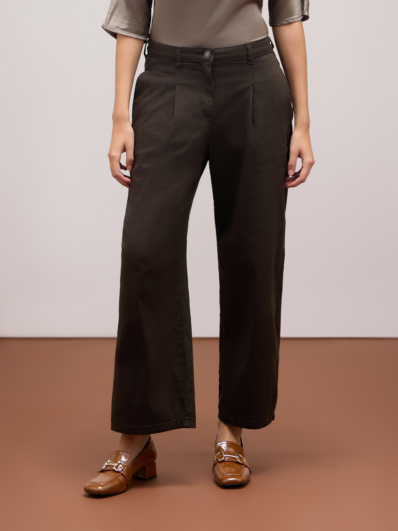 Karottenhose Oversize aus Baumwolle image number 4