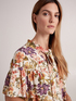 Blusa floreale con maniche corte image number 0