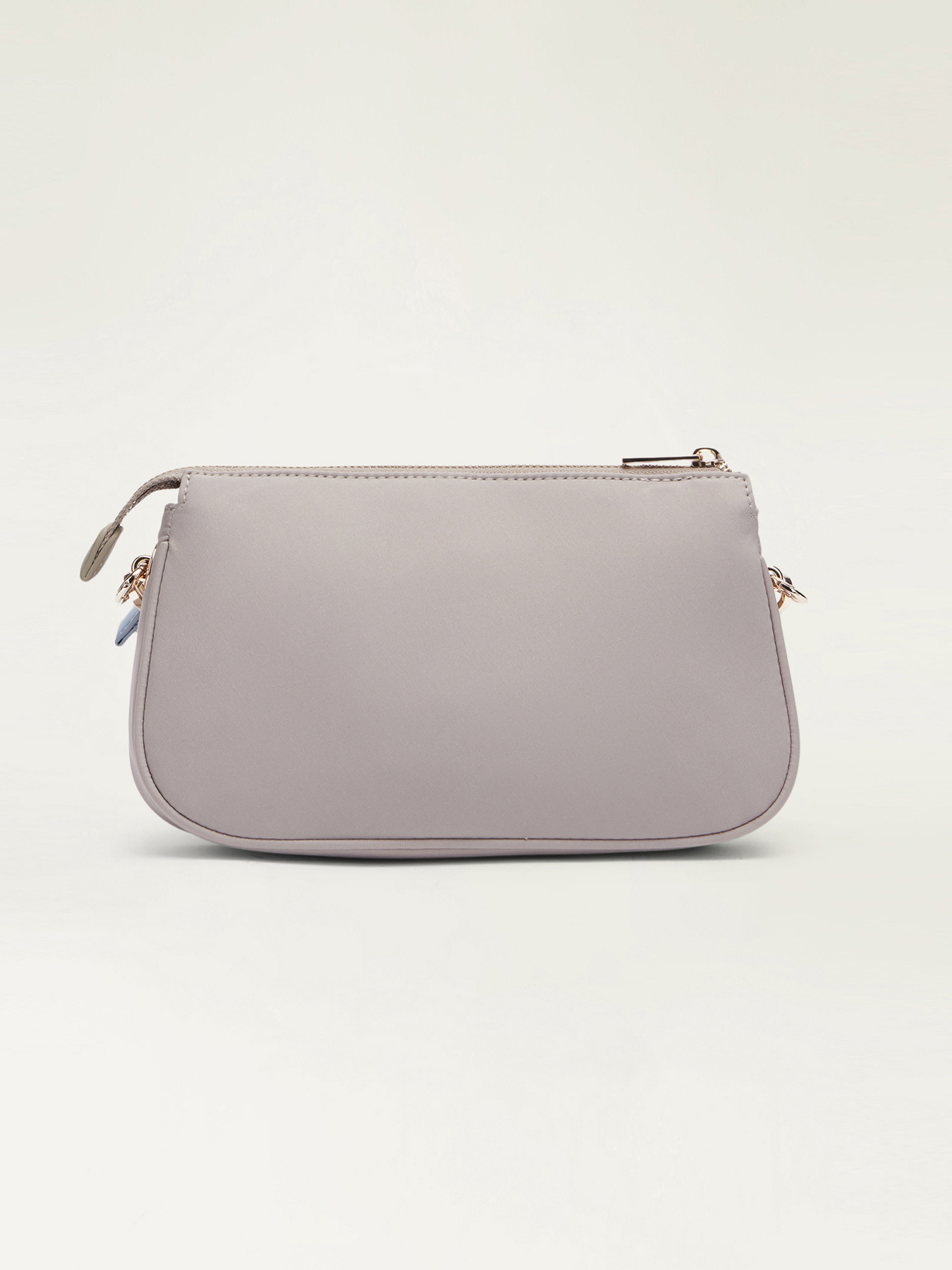 Bolso bandolera doble de nailon image number 2