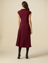 Vestito midi con castoni image number 1