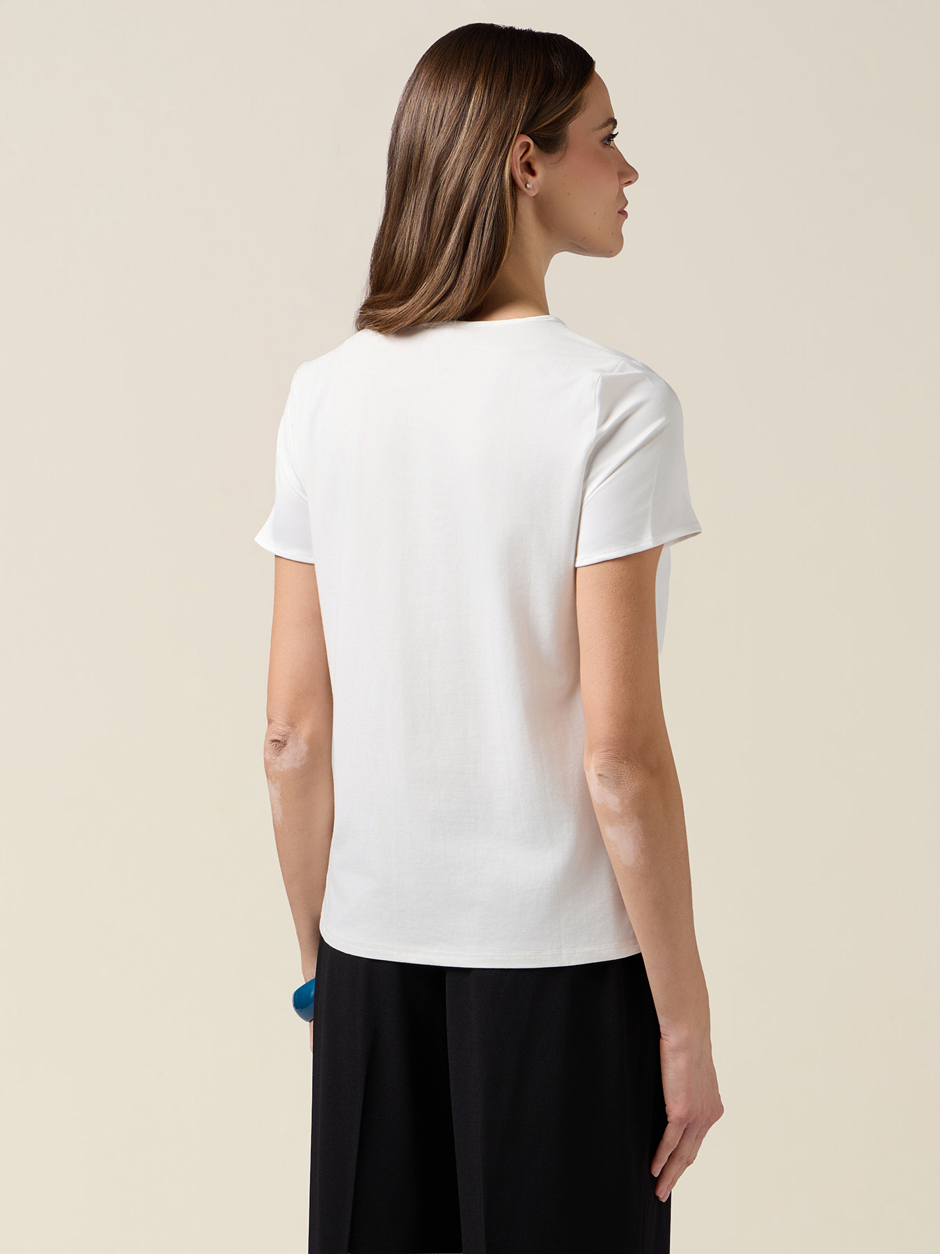 Tricou din două materiale image number 1