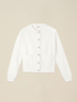 Cardigan tip jachetă cu micro paiete image number 3