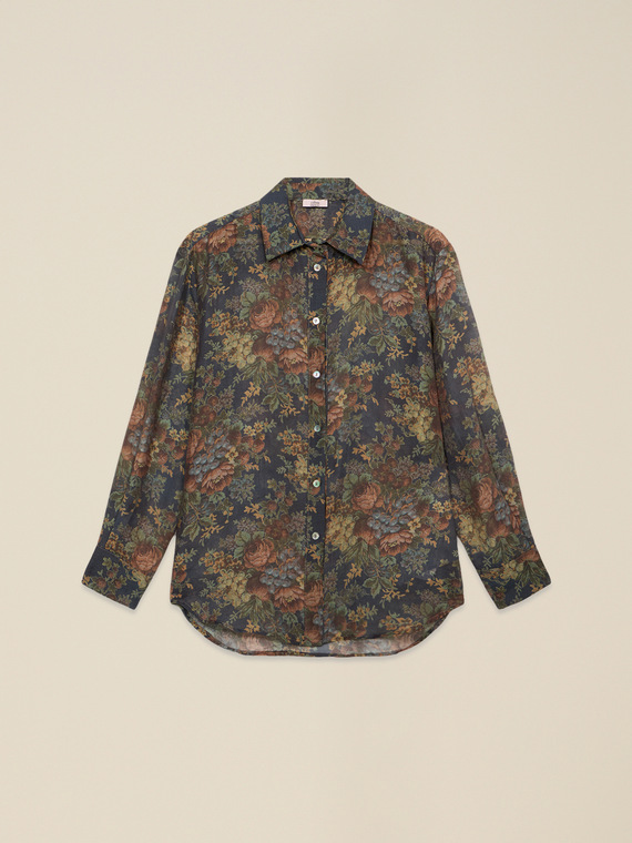 Floral pattern shirt