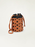 Bucket bag with inlay image number 4