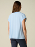 Viscose cr&ecirc;pe blouse with V-neck image number 1