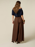 Wide leg trousers with waistband image number 1