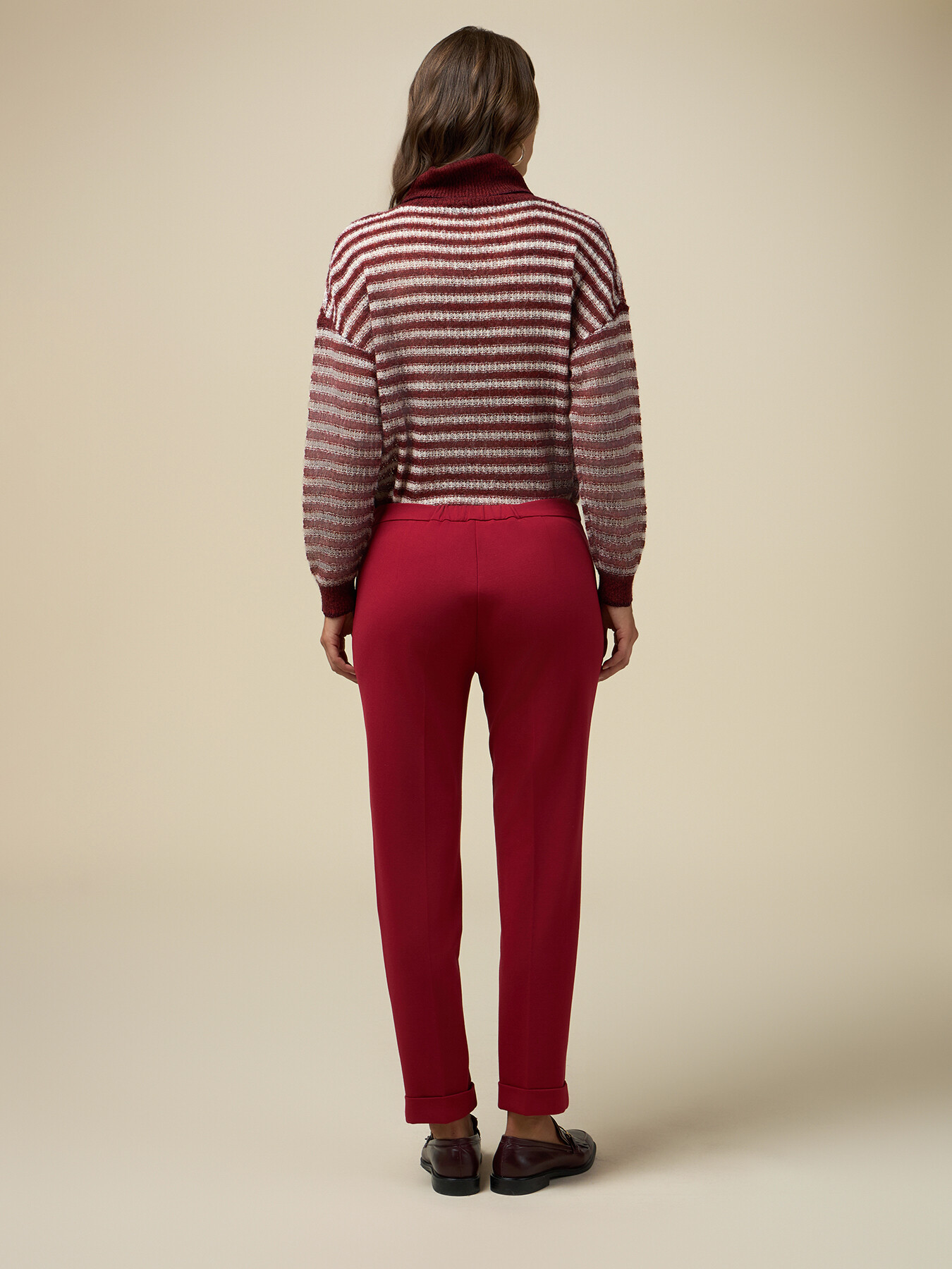 Pantalon droit en maille Milano image number 1