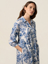 Vestito chemisier lungo in cotone fantasia image number 3