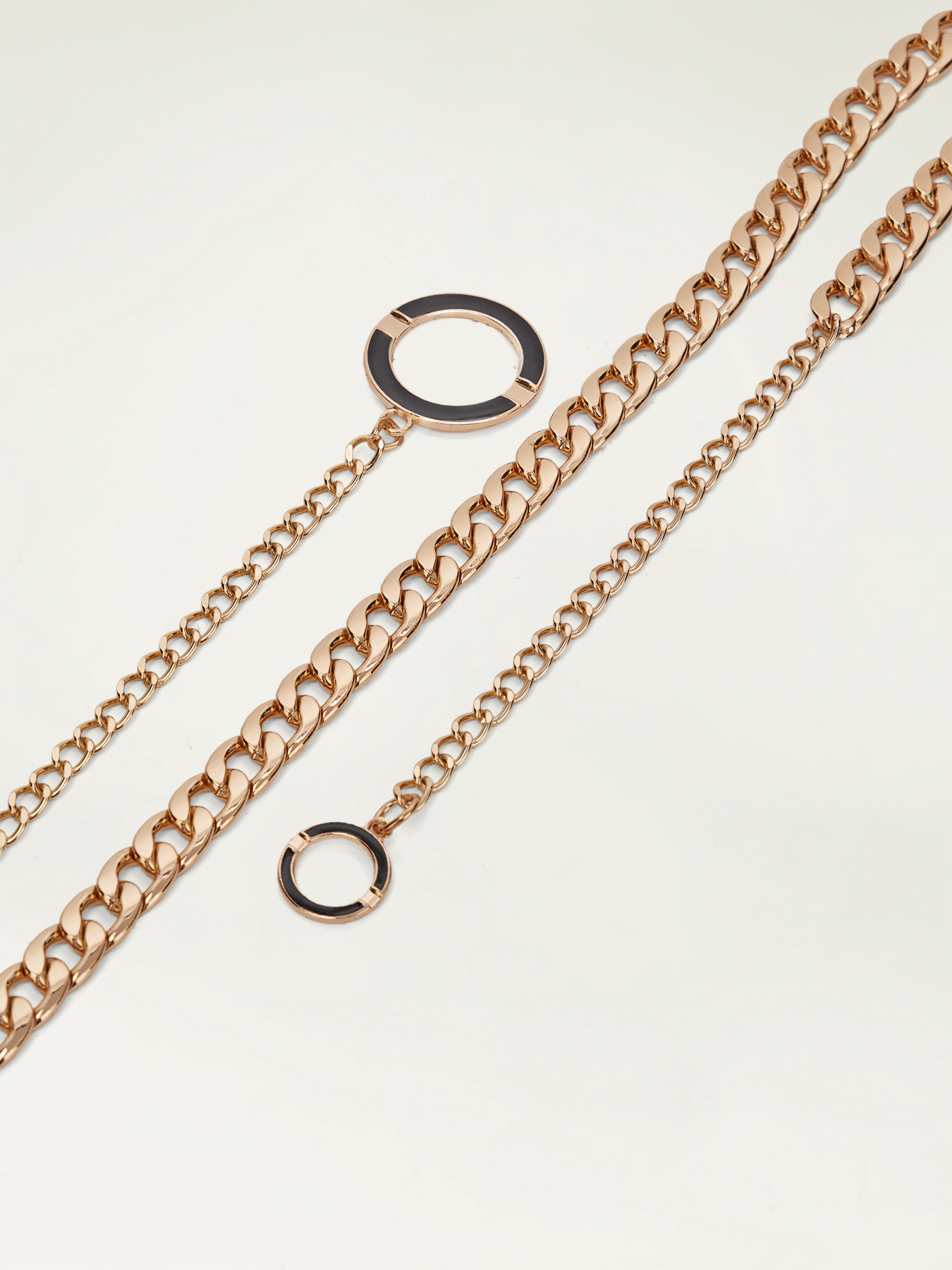 Cintura A Catena Dorata Donna – Regolabile 70-100cm – Larghezza 3cm – Per Abiti, Jeans E Bikini - 4