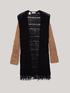 Cardigan bicolor in crochet image number 3