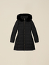 Midi down jacket with hood image number 3