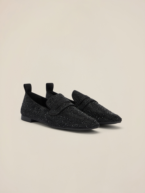 Ballerines avec applications de strass