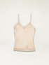 Top lingerie en satin et dentelle image number 3