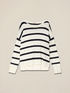 Gestreifter Oversize-Pullover image number 3