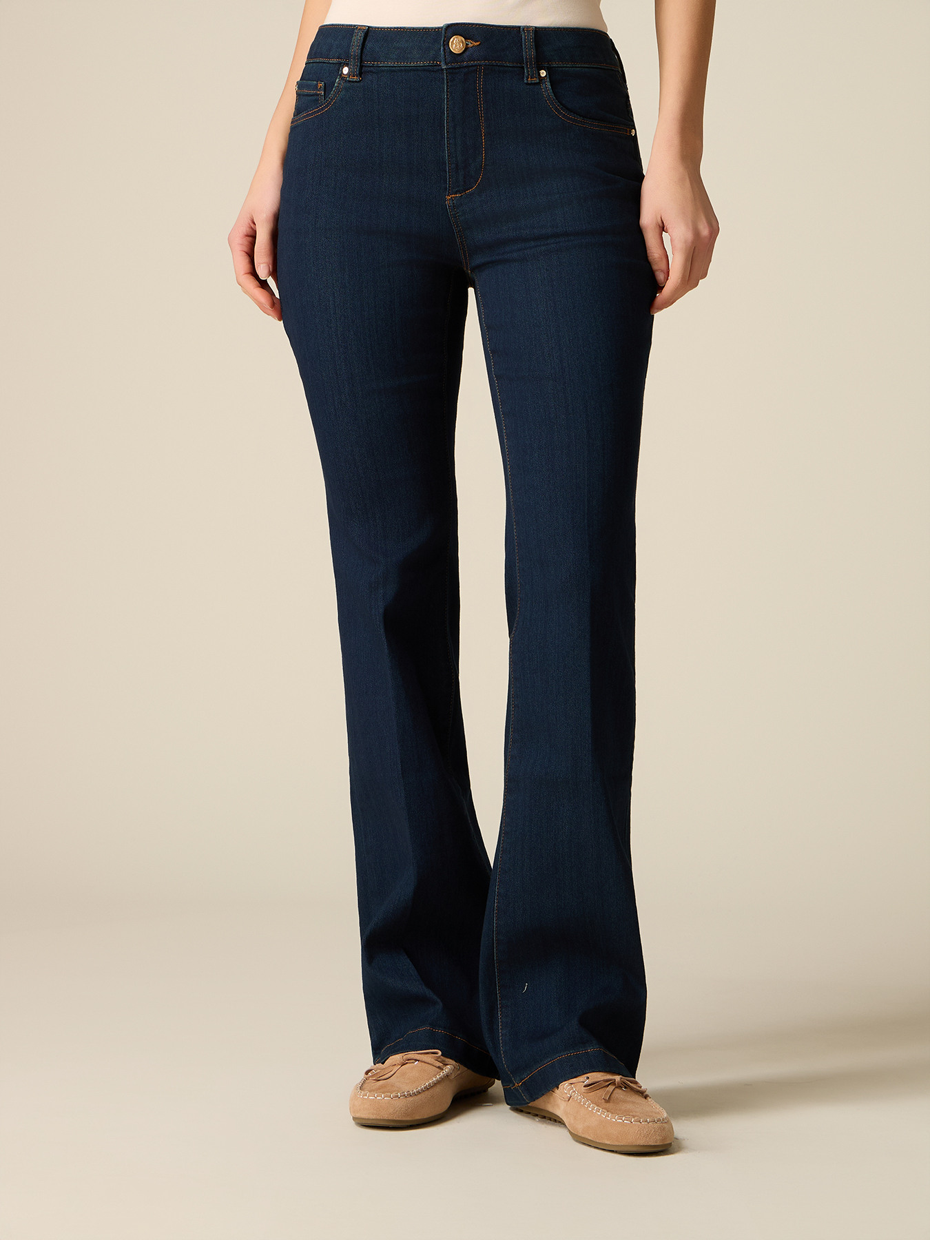 Jean flare &agrave; lavage rinse image number 3