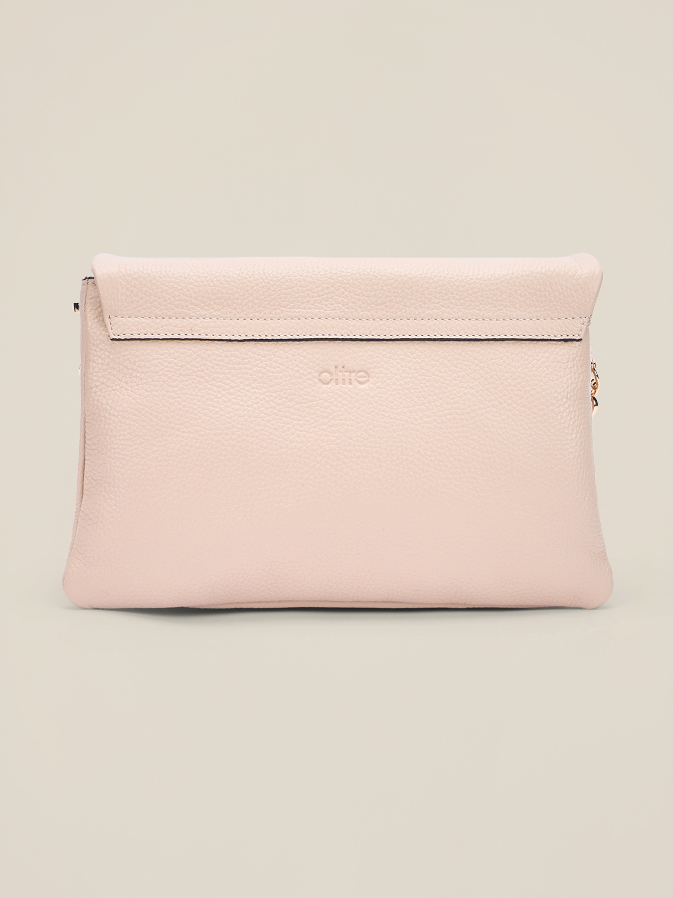 Genuine leather messenger bag image number 5