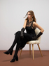 Lace midi dress image number 3