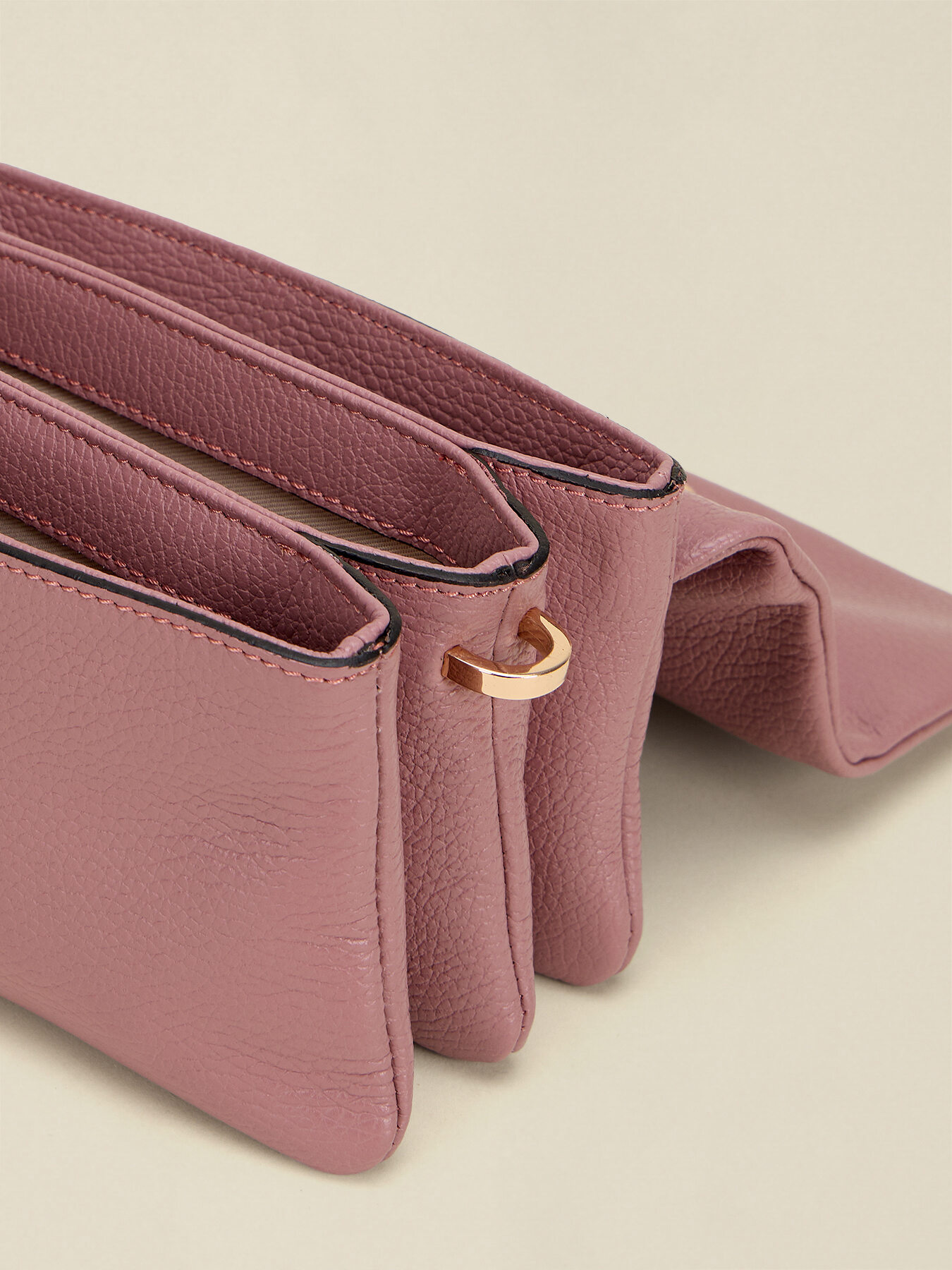 Borsa crossbody Ophelia in vera pelle image number 3