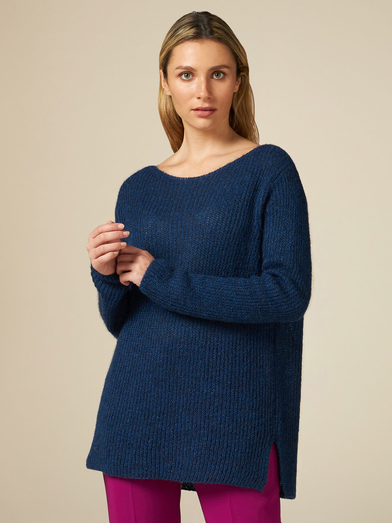 Pulover din amestec de mohair image number 0