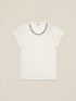 T-shirt con applicazione gioiello image number 3