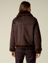 Shearling-effect jacket image number 1